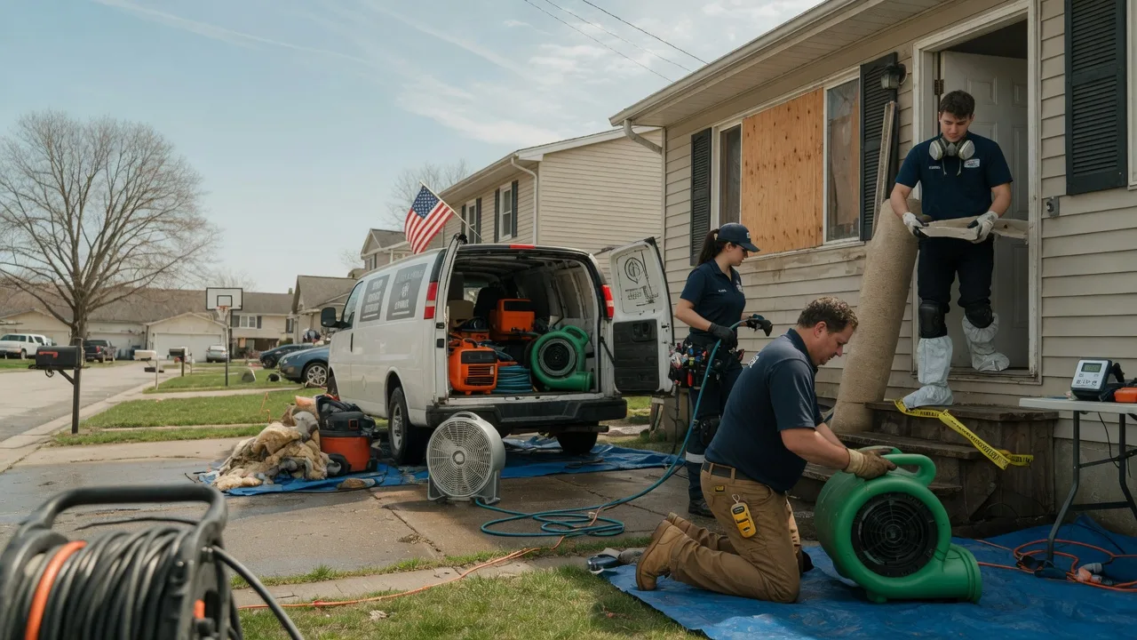 Water Damage Restoration in Larslan, MT near me
